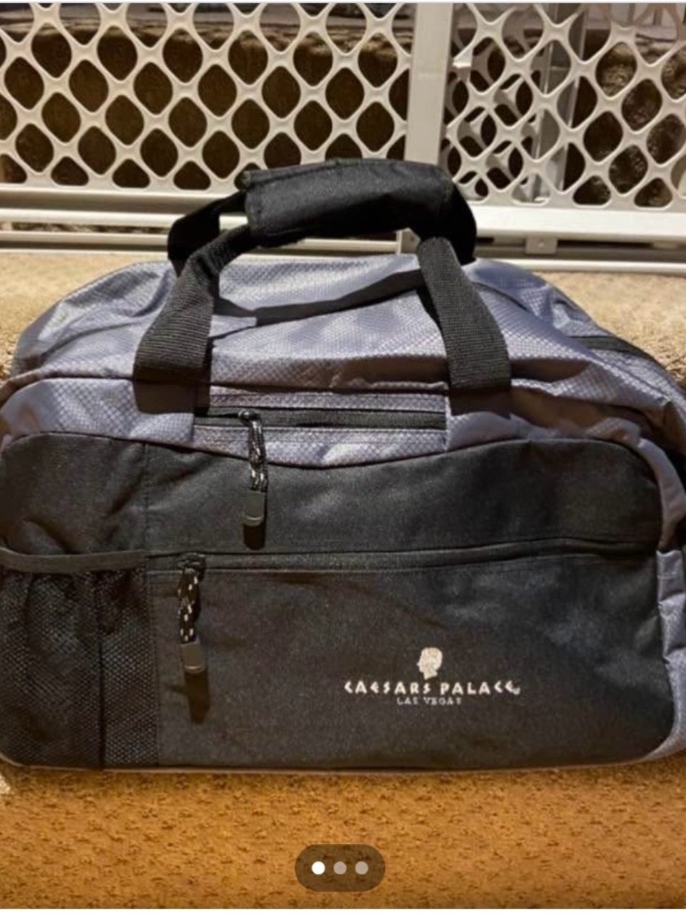 Caesars Palace Las Vegas duffel bag
